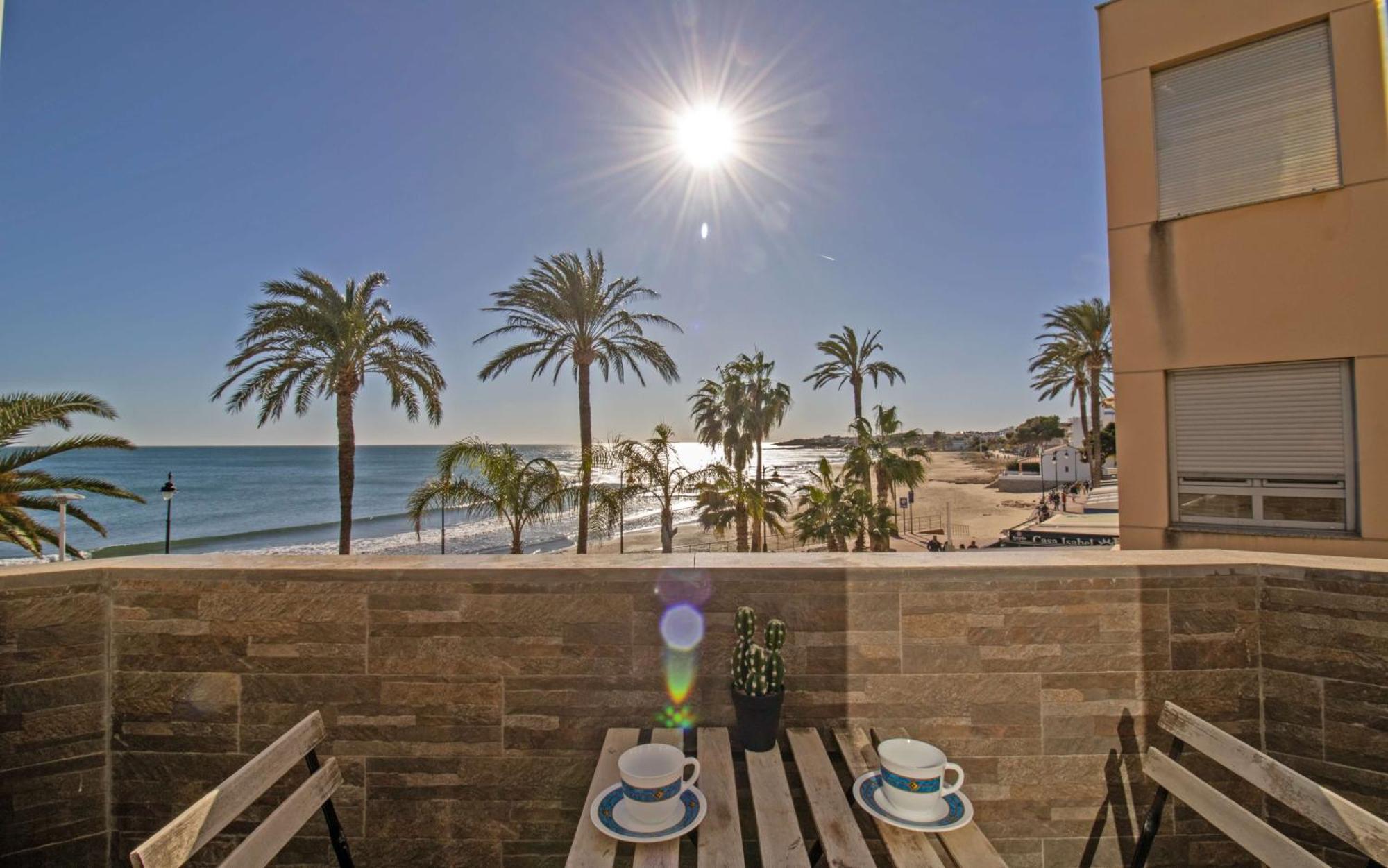 APARTAMENTO EXCLUSIVO EN PRIMERA LINEA PLAYA CARGADOR Albert Villas Alcossebre Esterno foto